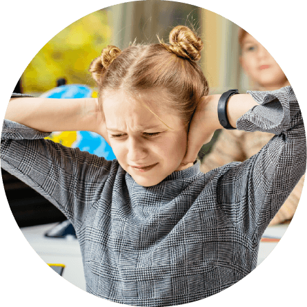 Hyperactive and Impulsive ADHD Girl